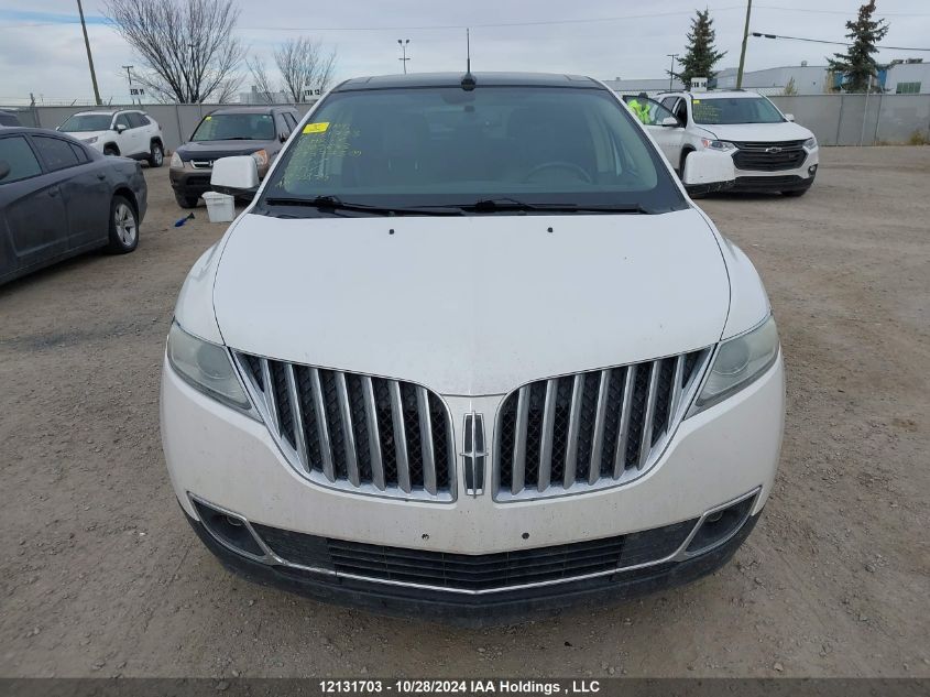 2011 Lincoln Mkx VIN: 2LMDJ8JK6BBJ09643 Lot: 12131703