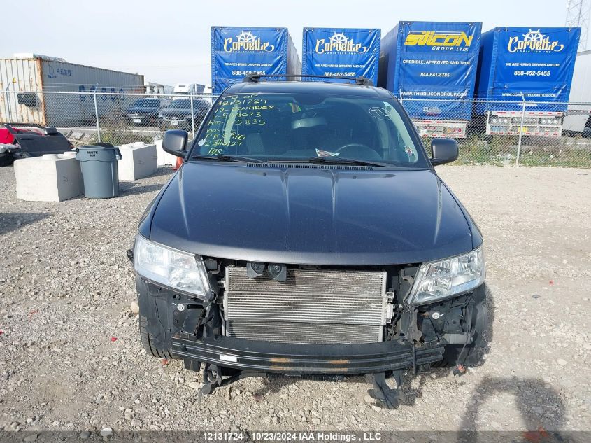 2017 Dodge Journey Sxt VIN: 3C4PDCCG3HT538073 Lot: 12131724