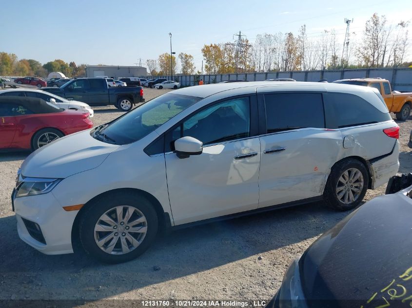 2019 Honda Odyssey Lx VIN: 5FNRL6H20KB507072 Lot: 12131750