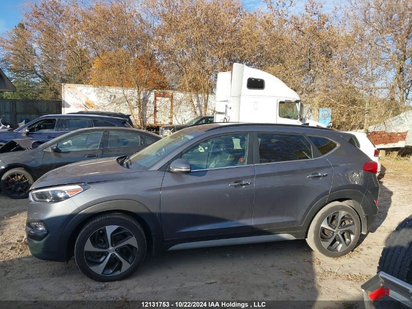 2018 Hyundai Tucson Ultimate 1.6T VIN: KM8J3CA26JU653029 Lot: 12131753