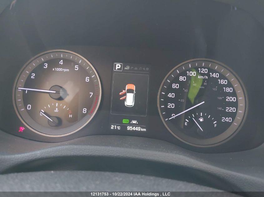 2018 Hyundai Tucson Ultimate 1.6T VIN: KM8J3CA26JU653029 Lot: 12131753