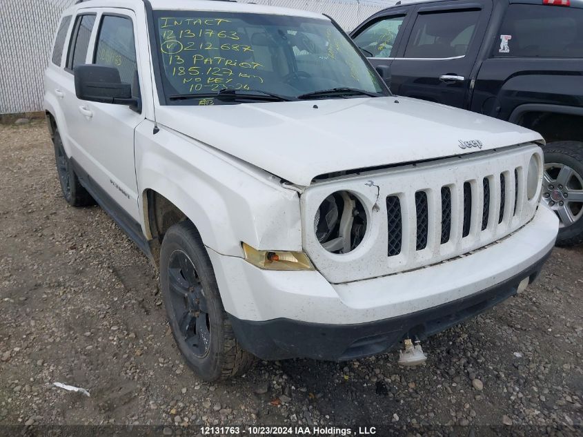 2013 Jeep Patriot Limited VIN: 1C4NJRCB9DD212687 Lot: 12131763