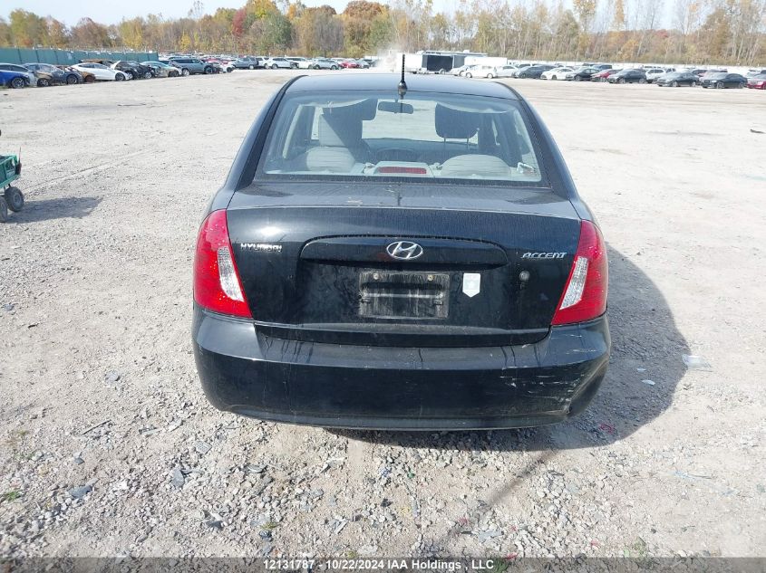 2009 Hyundai Accent Gls VIN: KMHCN45C19U338775 Lot: 12131787