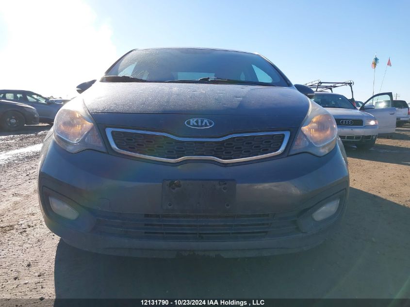 2014 Kia Rio VIN: KNADN4A36E6367490 Lot: 12131790