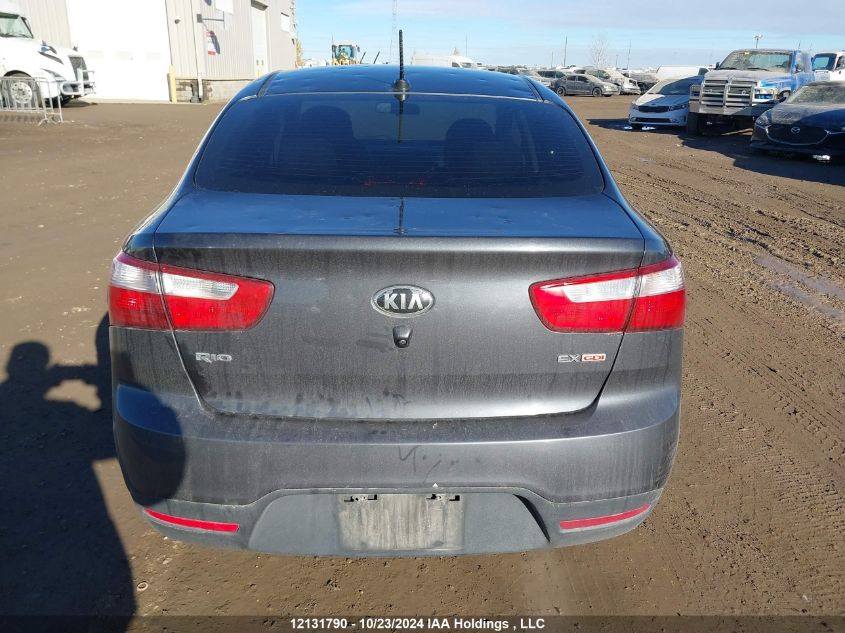 2014 Kia Rio VIN: KNADN4A36E6367490 Lot: 12131790