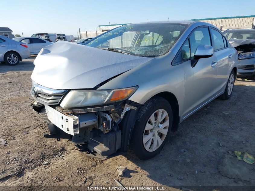 2012 Honda Civic Lx VIN: 2HGFB2F48CH062726 Lot: 12131814