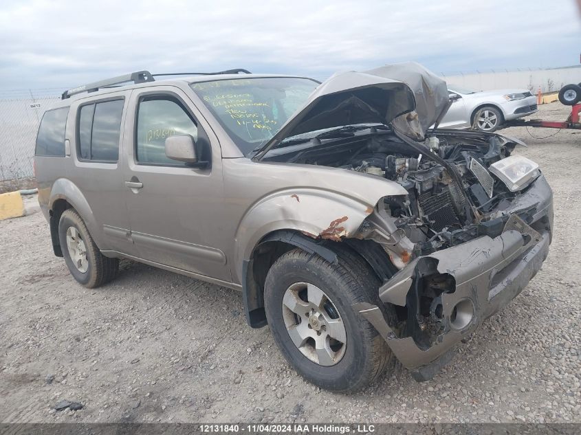 2006 Nissan Pathfinder S VIN: 5N1AR18W86C605007 Lot: 12131840