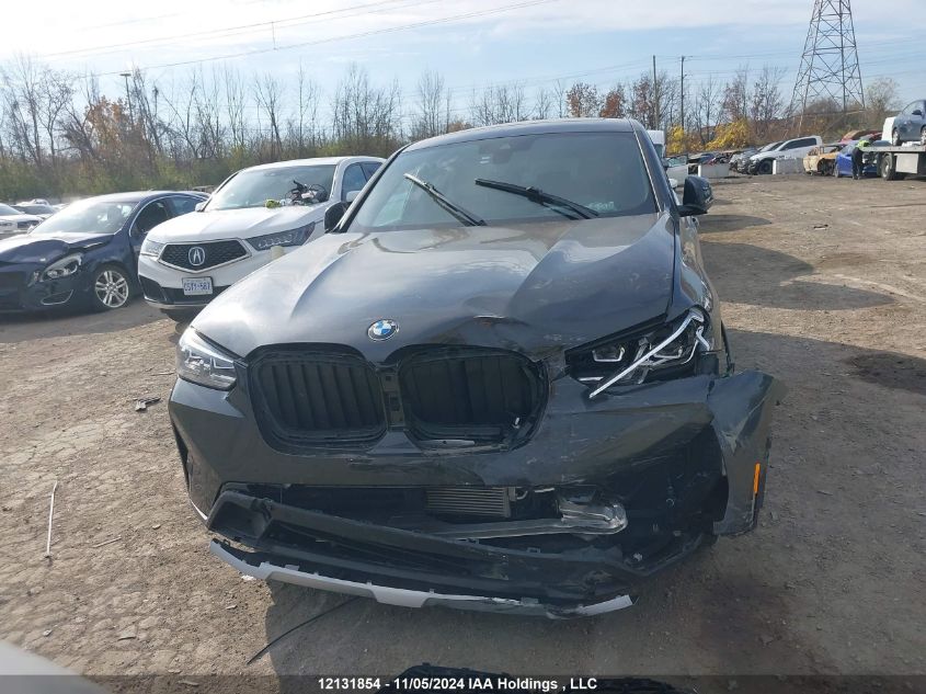 2022 BMW X4 VIN: 5UX33DT06N9K90494 Lot: 12131854