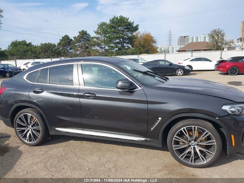 2022 BMW X4 VIN: 5UX33DT06N9K90494 Lot: 12131854