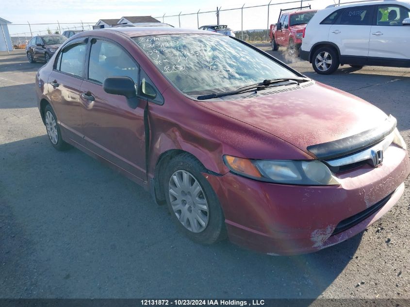 2008 Honda Civic Sdn VIN: 2HGFA16268H025483 Lot: 12131872