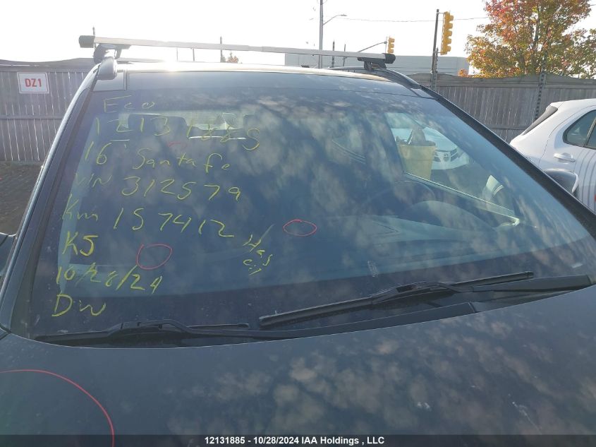 2016 Hyundai Santa Fe Sport VIN: 5XYZUDLB0GG312579 Lot: 12131885