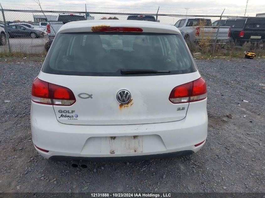 2013 Volkswagen Golf VIN: WVWCA7AJ1DW064318 Lot: 12131888