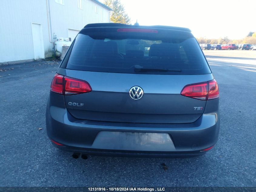 2015 Volkswagen Golf VIN: 3VW217AU1FM096675 Lot: 12131916