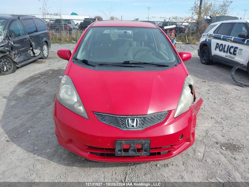 2010 Honda Fit VIN: JHMGE8H56AC806342 Lot: 12131927