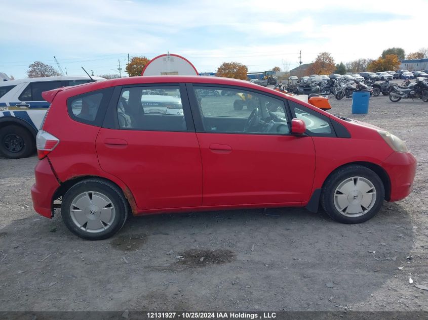2010 Honda Fit VIN: JHMGE8H56AC806342 Lot: 12131927