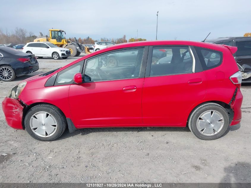 2010 Honda Fit VIN: JHMGE8H56AC806342 Lot: 12131927