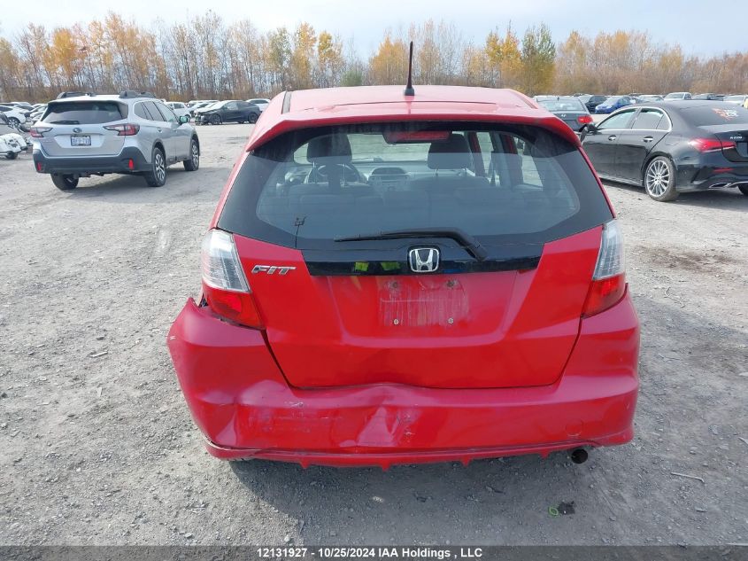2010 Honda Fit VIN: JHMGE8H56AC806342 Lot: 12131927