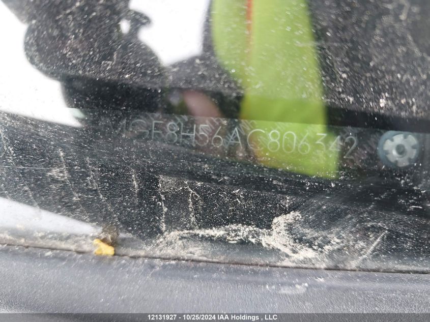 2010 Honda Fit VIN: JHMGE8H56AC806342 Lot: 12131927