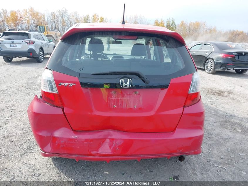 2010 Honda Fit VIN: JHMGE8H56AC806342 Lot: 12131927