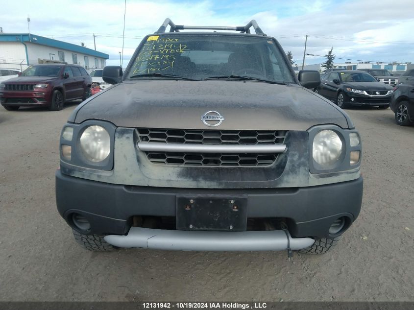 2002 Nissan Xterra Xe/Se VIN: 5N1ED28Y92C517195 Lot: 12131942