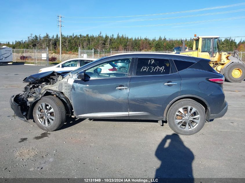 2017 Nissan Murano VIN: 5N1AZ2MH3HN183572 Lot: 12131949