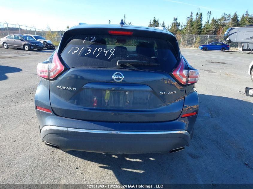 2017 Nissan Murano VIN: 5N1AZ2MH3HN183572 Lot: 12131949