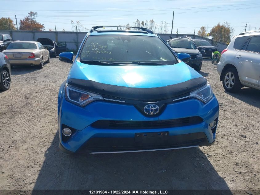 2017 Toyota Rav4 Hybrid Le+ VIN: JTMRJREV0HD063245 Lot: 12131984