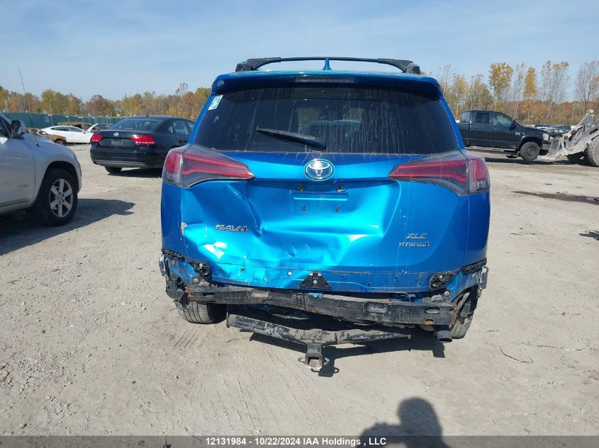 2017 Toyota Rav4 Hybrid Le+ VIN: JTMRJREV0HD063245 Lot: 12131984