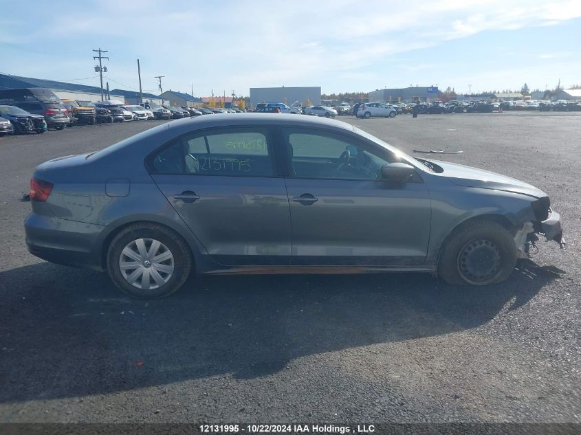 2017 Volkswagen Jetta S VIN: 3VW2B7AJ5HM206035 Lot: 12131995