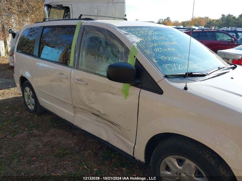 2011 Dodge Grand Caravan Se/Sxt VIN: 2D4RN4DG0BR672935 Lot: 12132039