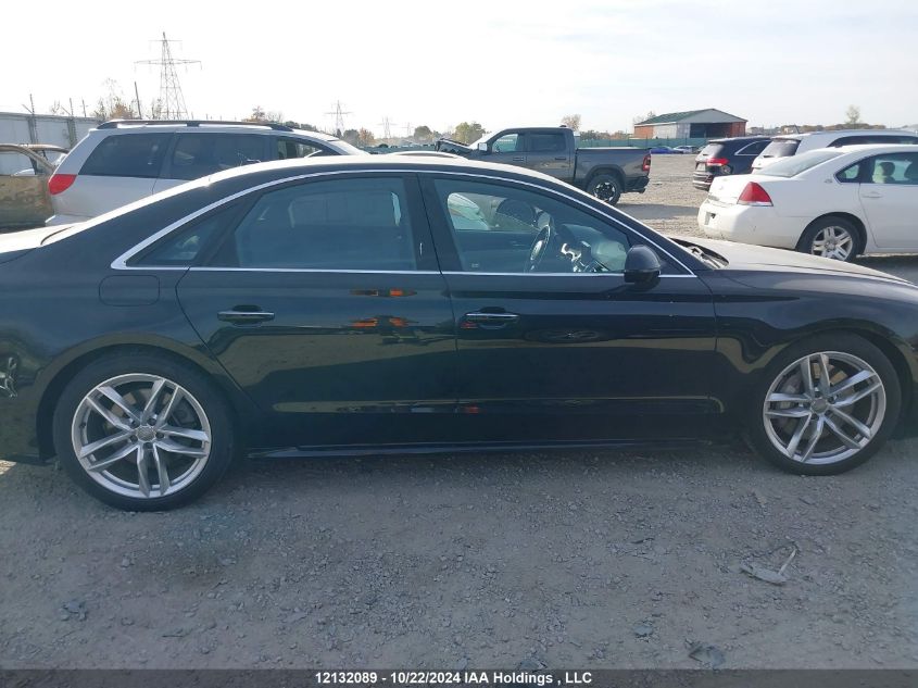 2016 Audi A8 VIN: WAUK3AFDXGN010917 Lot: 12132089