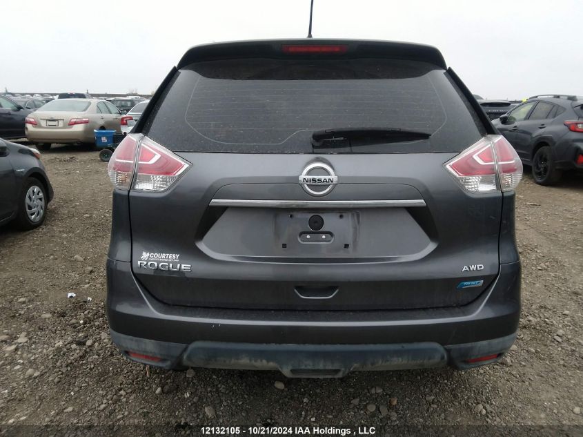 2015 Nissan Rogue VIN: 5N1AT2MV8FC829172 Lot: 12132105