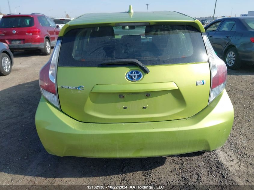 2015 Toyota Prius C VIN: JTDKDTB33F1090463 Lot: 12132130