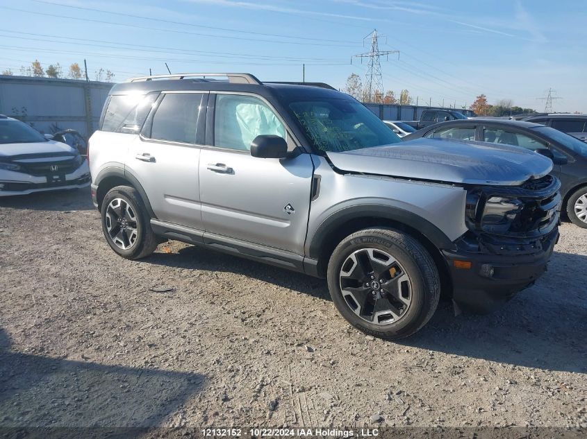 2021 Ford Bronco Sport Outer Banks VIN: 3FMCR9C65MRB15475 Lot: 12132152