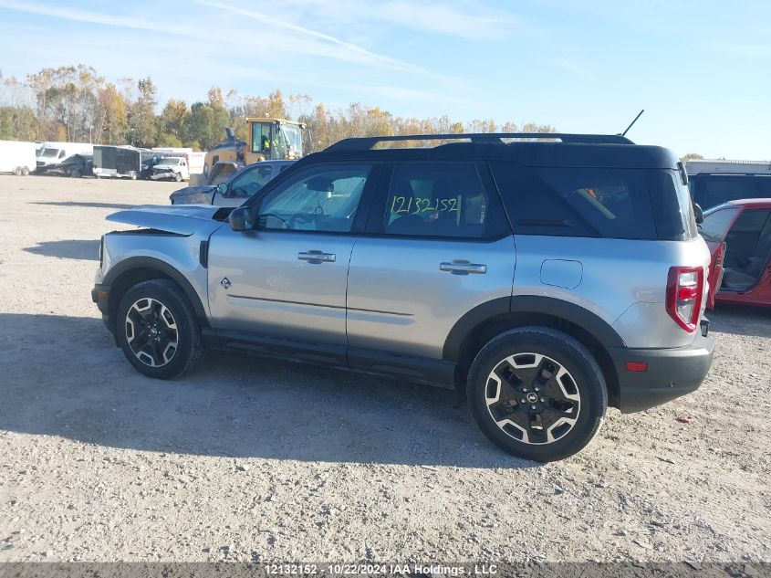 2021 Ford Bronco Sport Outer Banks VIN: 3FMCR9C65MRB15475 Lot: 12132152