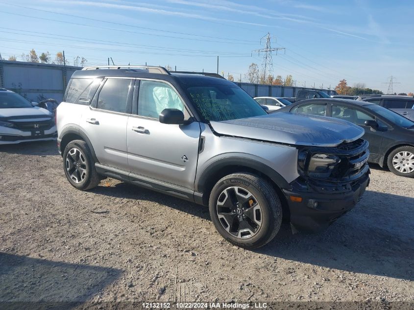 2021 Ford Bronco Sport Outer Banks VIN: 3FMCR9C65MRB15475 Lot: 12132152