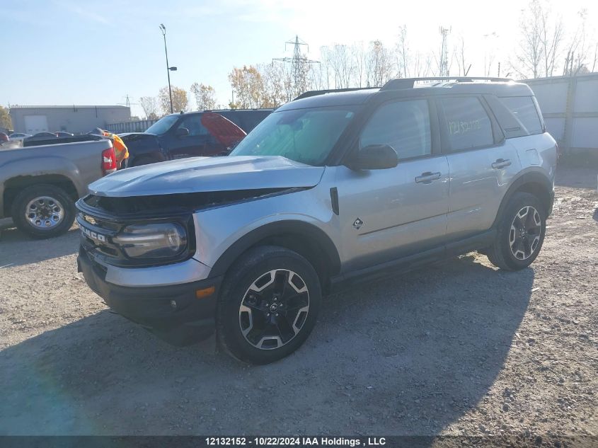 2021 Ford Bronco Sport Outer Banks VIN: 3FMCR9C65MRB15475 Lot: 12132152