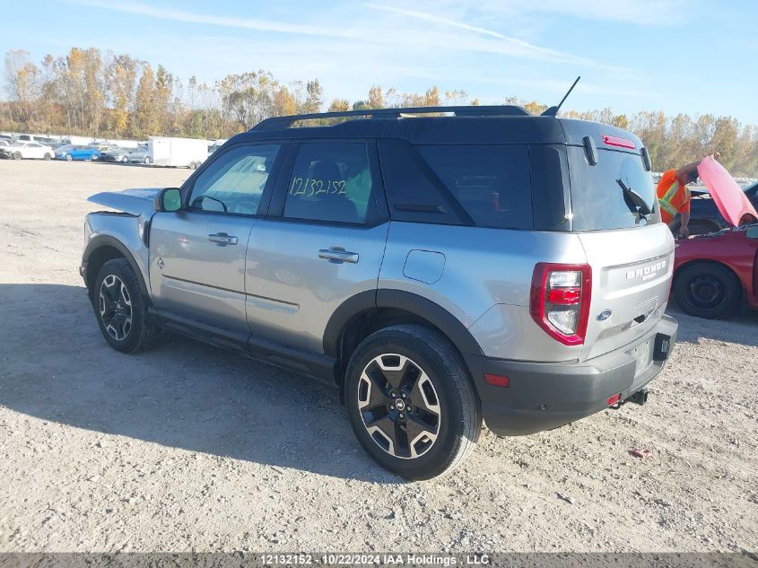 2021 Ford Bronco Sport Outer Banks VIN: 3FMCR9C65MRB15475 Lot: 12132152