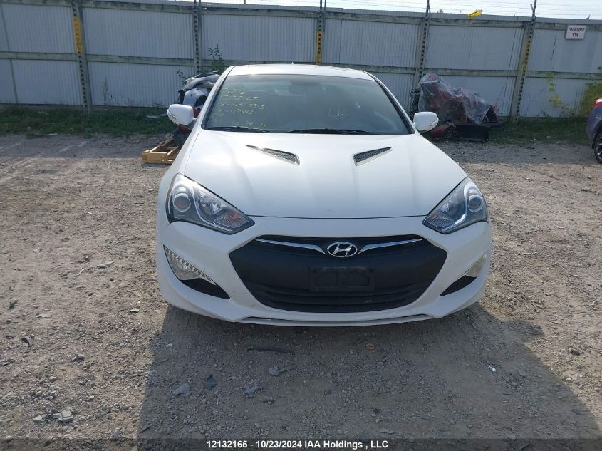 2015 Hyundai Genesis Coupe 3.8L/3.8 R-Spec/3.8 Ult VIN: KMHHU6KJ2FU127443 Lot: 12132165