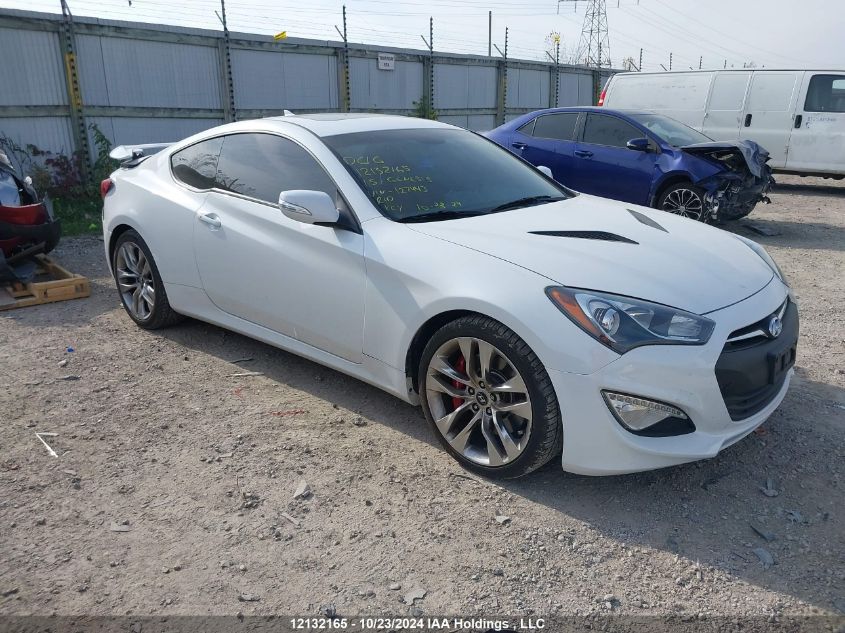 2015 Hyundai Genesis Coupe 3.8L/3.8 R-Spec/3.8 Ult VIN: KMHHU6KJ2FU127443 Lot: 12132165