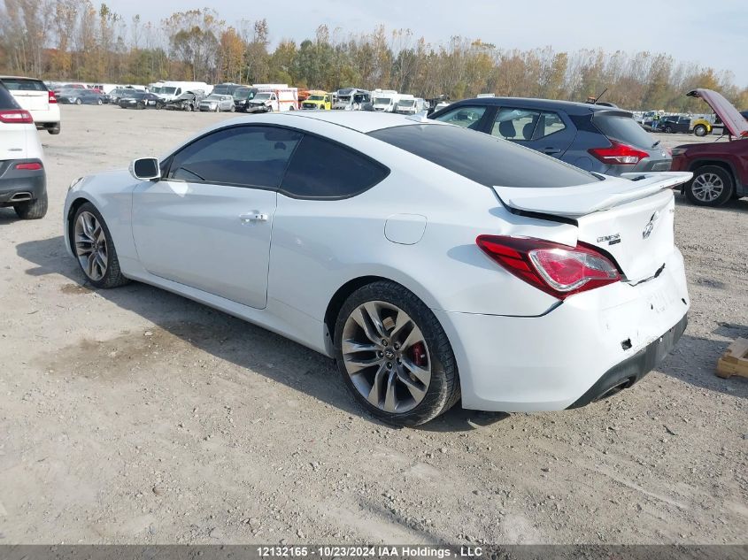 2015 Hyundai Genesis Coupe 3.8L/3.8 R-Spec/3.8 Ult VIN: KMHHU6KJ2FU127443 Lot: 12132165