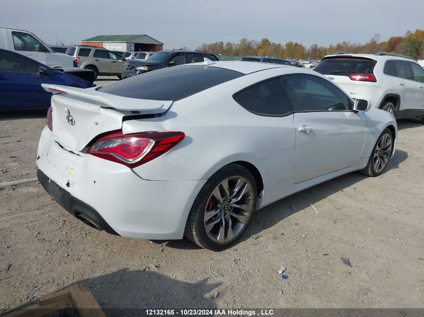 2015 Hyundai Genesis Coupe 3.8L/3.8 R-Spec/3.8 Ult VIN: KMHHU6KJ2FU127443 Lot: 12132165