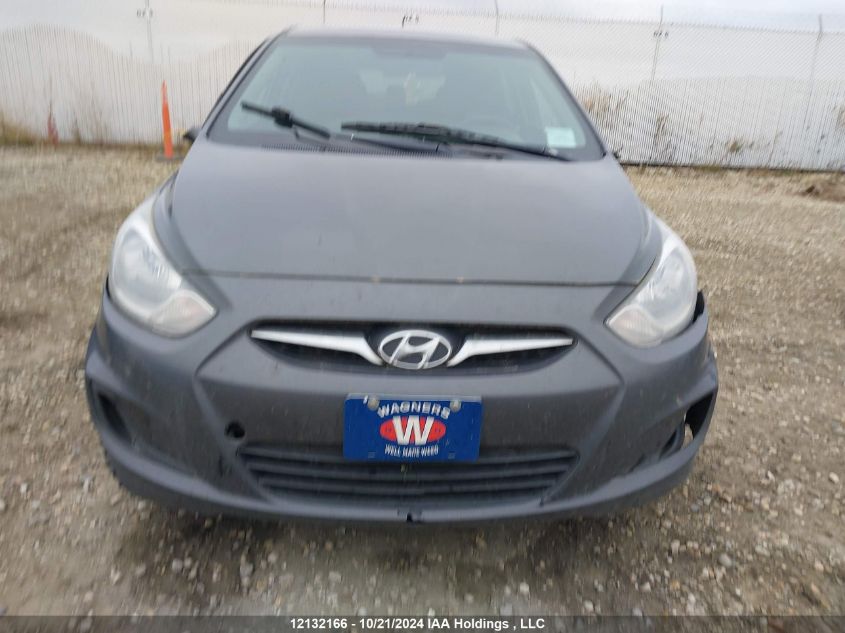 2012 Hyundai Accent Gls/Gs VIN: KMHCT5AE7CU002090 Lot: 12132166