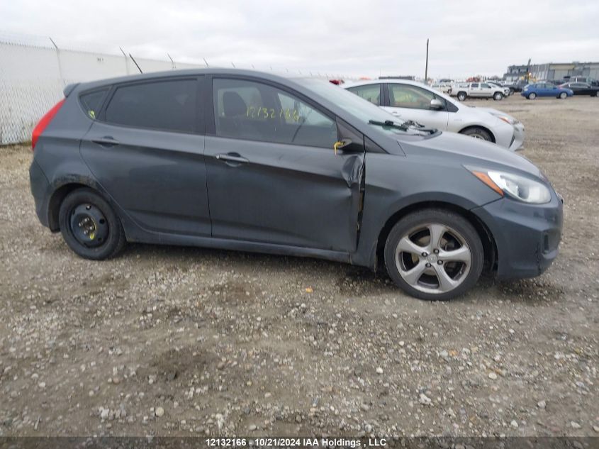 2012 Hyundai Accent Gls/Gs VIN: KMHCT5AE7CU002090 Lot: 12132166