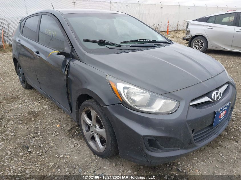 2012 Hyundai Accent Gls/Gs VIN: KMHCT5AE7CU002090 Lot: 12132166