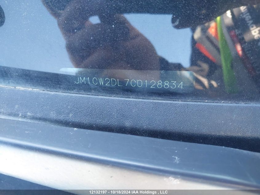 2012 Mazda Mazda5 VIN: JM1CW2DL7C0128834 Lot: 12132197