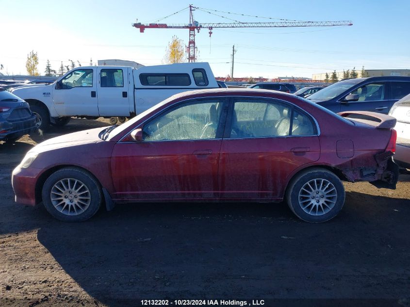 2005 Acura El VIN: 2HHES36885H104587 Lot: 12132202