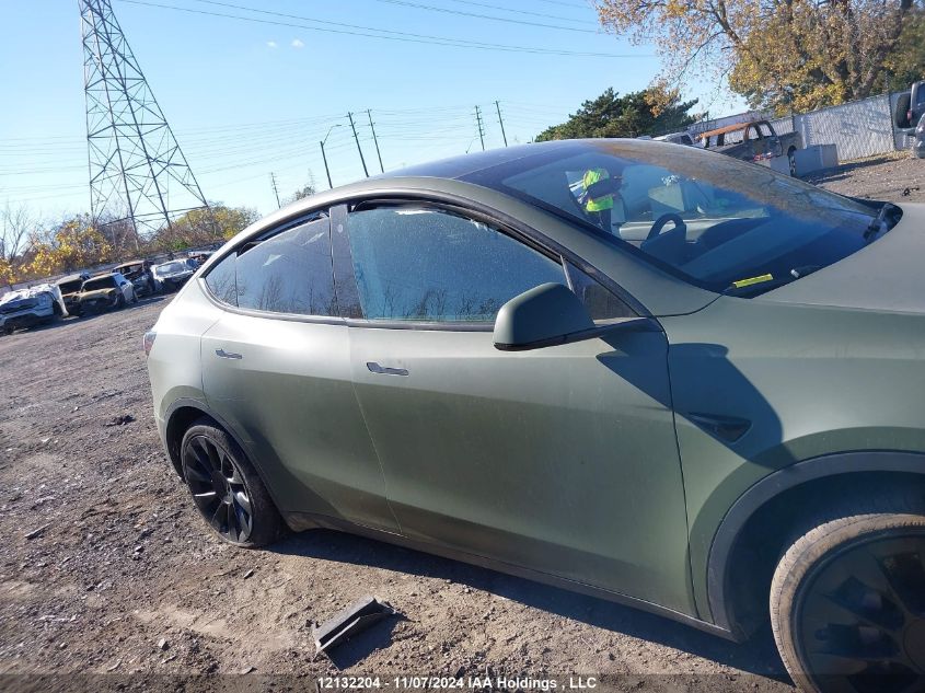 2022 Tesla Model Y VIN: 7SAYGDEE9NF394314 Lot: 12132204