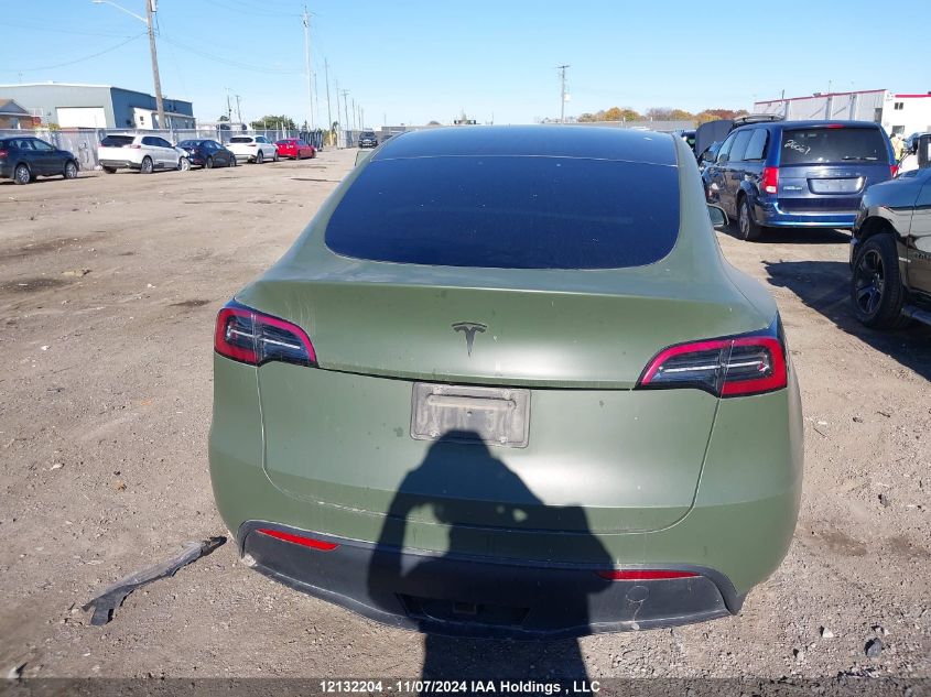 2022 Tesla Model Y VIN: 7SAYGDEE9NF394314 Lot: 12132204