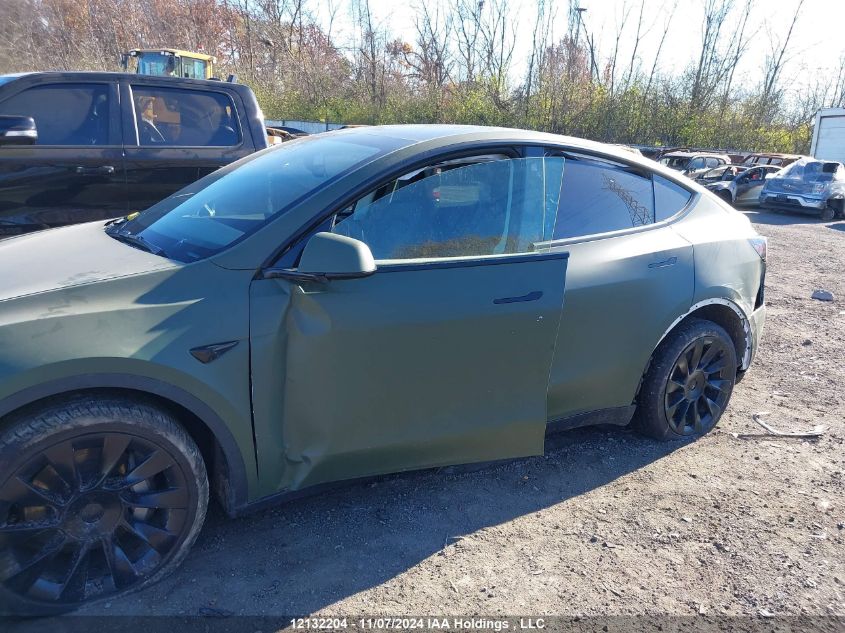 2022 Tesla Model Y VIN: 7SAYGDEE9NF394314 Lot: 12132204